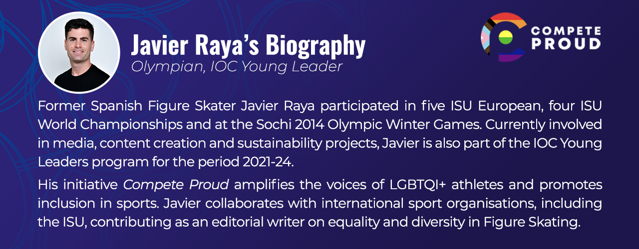 Javier Raya Oly Biography Banner