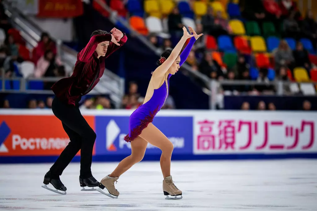 GP RUS Misato Komatsubara and Tim Koleto 2018©International Skating Union (ISU) 1062309556
