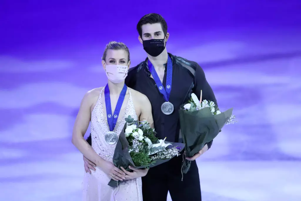 Madison Hubbell and Zachary Donohue (USA) ISU World Figure Skating Championships 2021 Stockholm (SWE) @ISU 1309463611