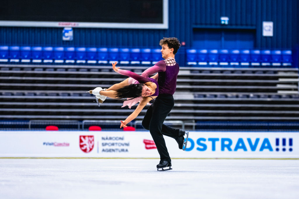 Celina FradjiJ Jean Hans Fourneaux ISU Junior Grand Prix of Figure Skating   Ostrava 2024 ISU 2170061392