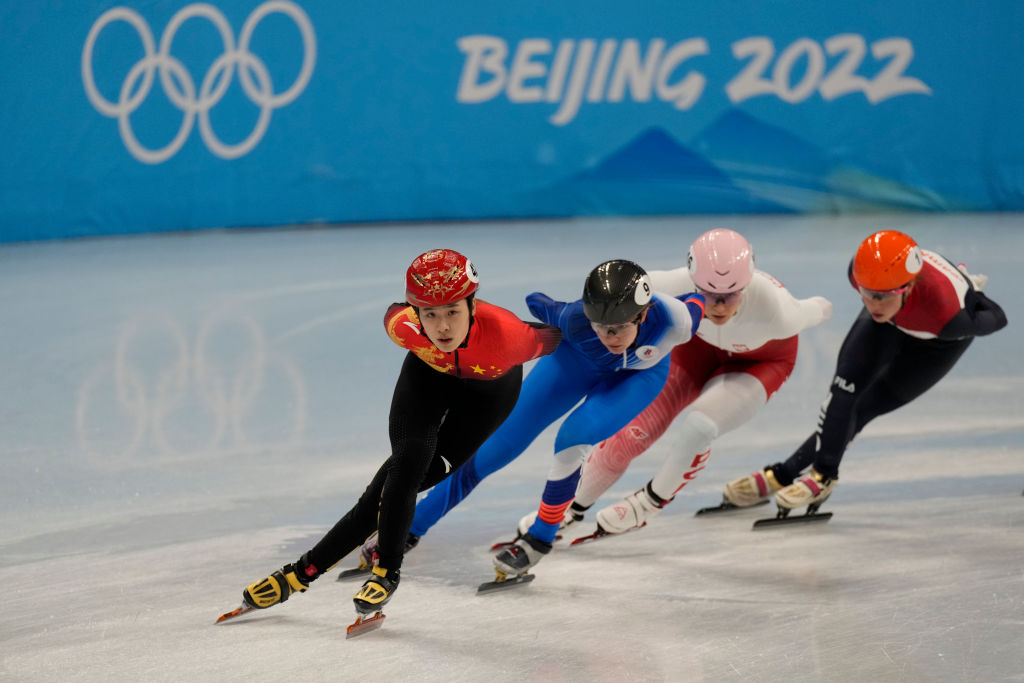 Chutong Zhang Short Track Speed Skating   Beijing 2022 Winter Olympics GettyImages 1238541681