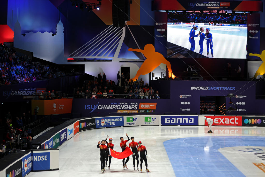 Team China ISU World Short Track Speed Skating Championships 2024   Rotterdam ISU 2091564607