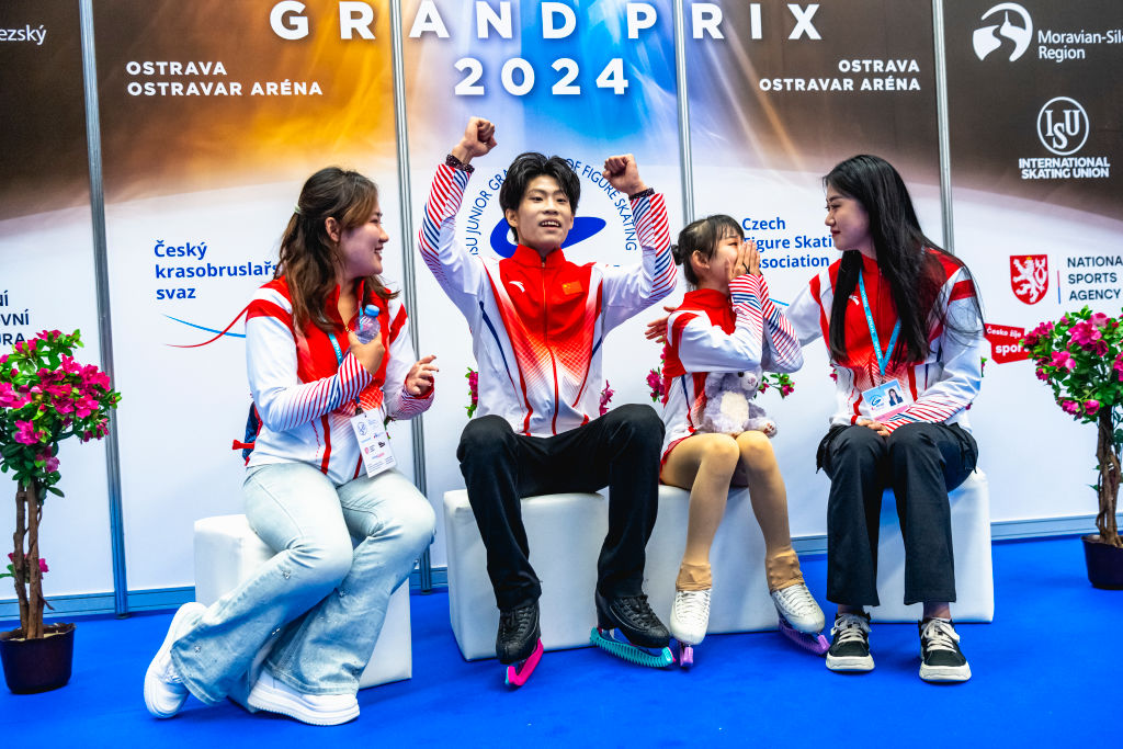 Xuanqi ZhangWenqian Feng ISU Junior Grand Prix of Figure Skating   Ostrava 2024 ISU 2169861664