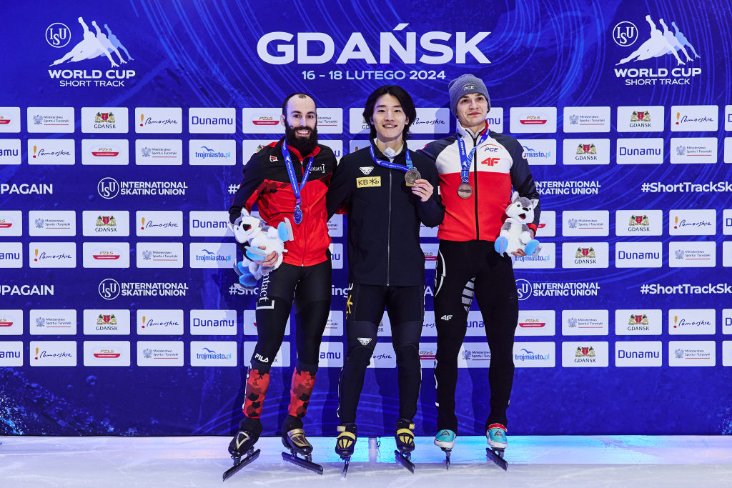 Mens 500m 1 podium ST World Cup Gdansk