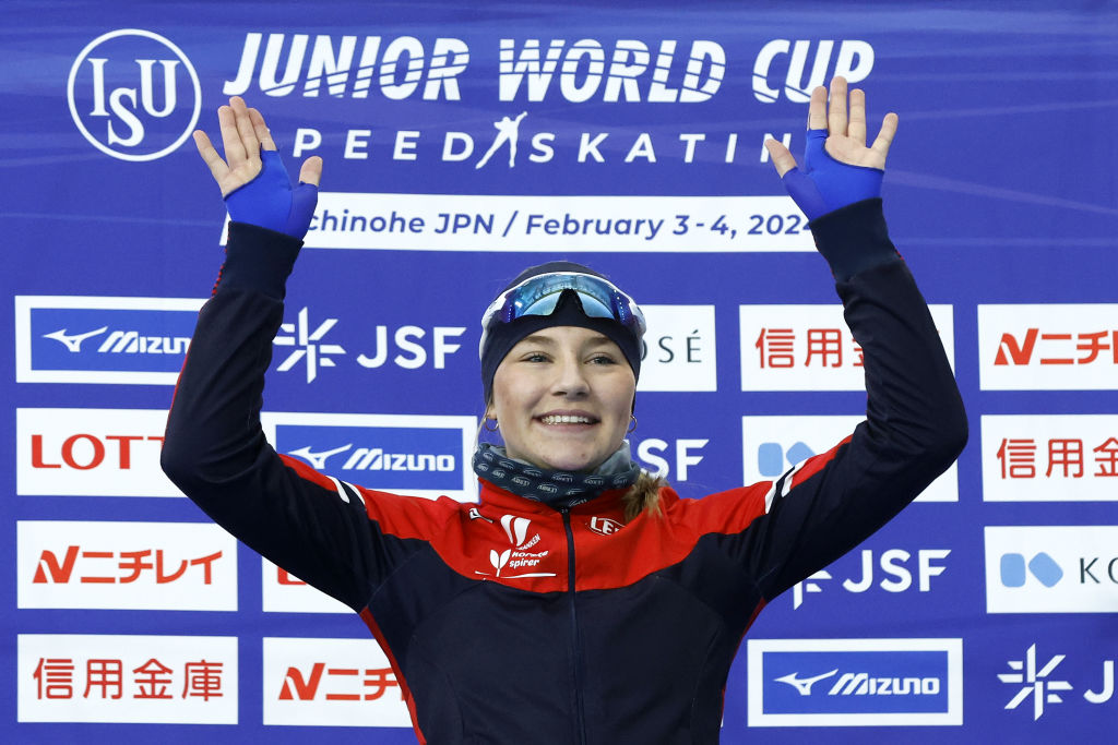 Aurora Grinden Lovas NOR 3000m SS Junior World Cup Hachinohe