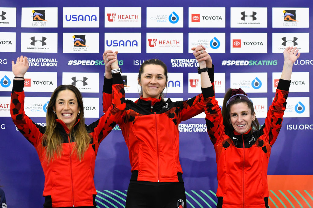 Canada Womens Team Pursuit Four Continents 2024