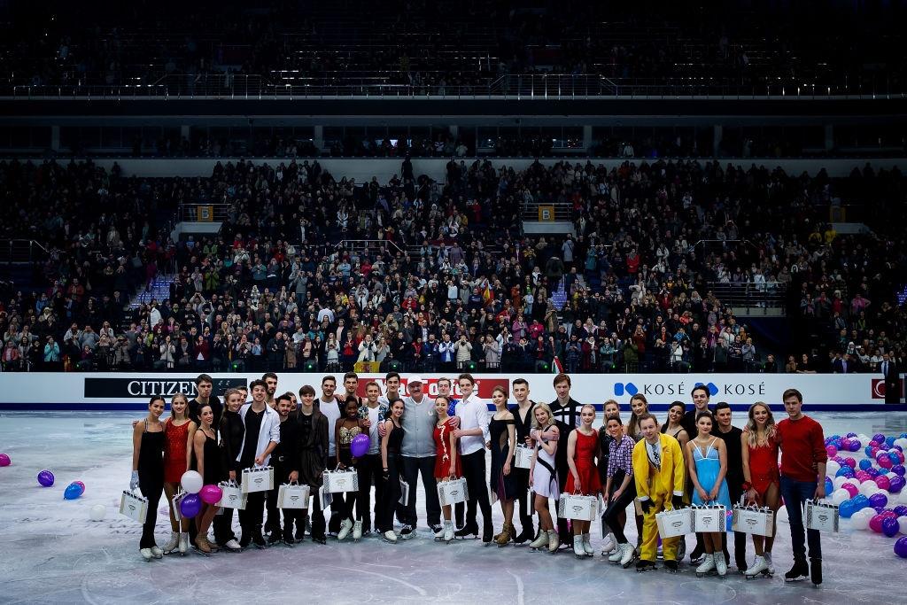 President of Belarus and Winners at EFSC Gala 2019 Internatonal Skating Union ISU 1090275208