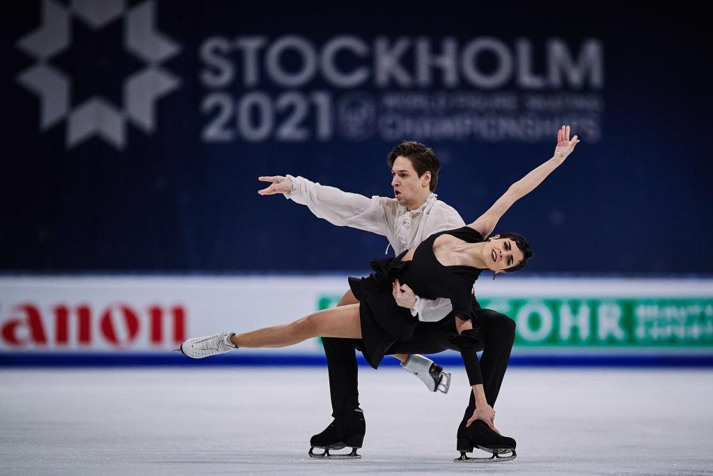 Sara Hurtado and Kirill Khaliavin ESP WFSC 2021 International Skating Union ISU 1309448771