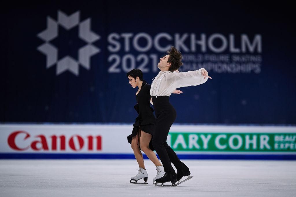 Sara Hurtado and Kirill Khaliavin ESP WFSC 2021 International Skating Union ISU 1309448876
