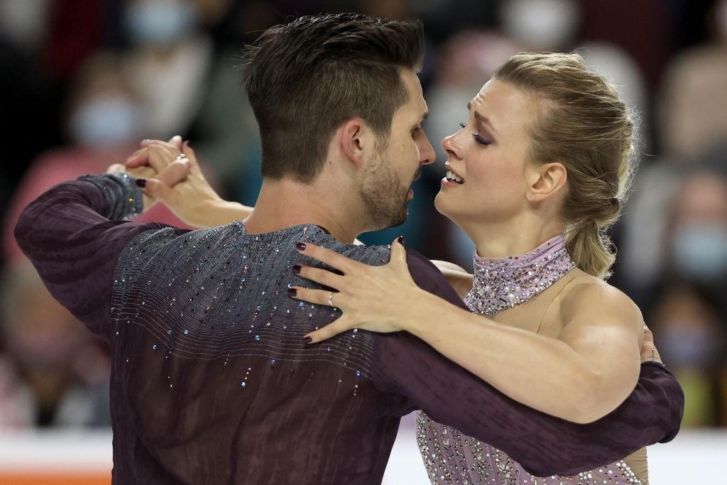 Madison Hubbell and Zachary Donohue USA GettyImages 1348681230