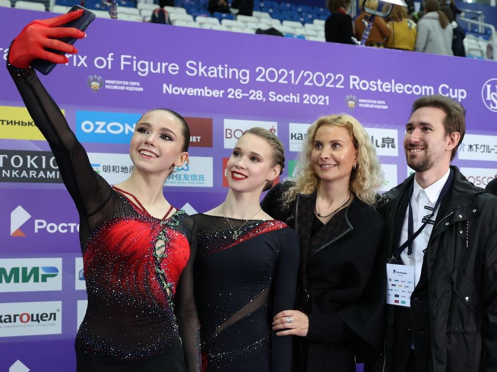 Kamila Valieva ISU Grand Prix of Figure Skating Rostelecom Cup 2021 ©International Skating Union  1236852209
