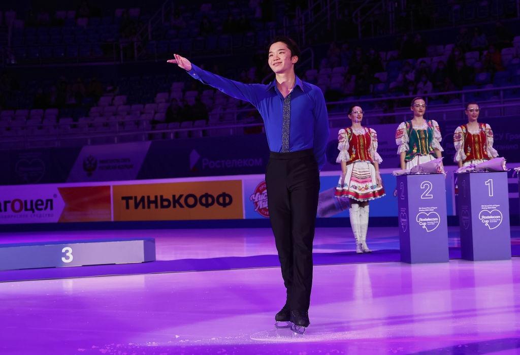 Kazuki Tomono ISU Grand Prix of Figure Skating Rostelecom Cup 2021©International Skating Union 1236875298
