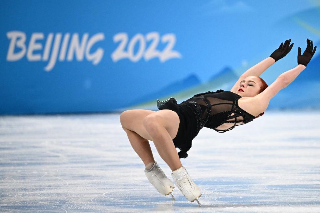 Alexandra Trusova Figure Skating Beijing 2022 OWG ©AFP 1238559745