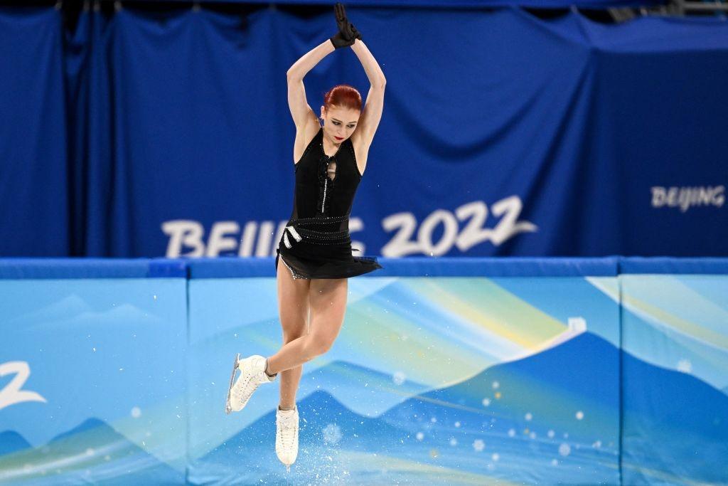 Alexandra Trusova Figure Skating Beijing 2022 OWG ©AFP 1238560095