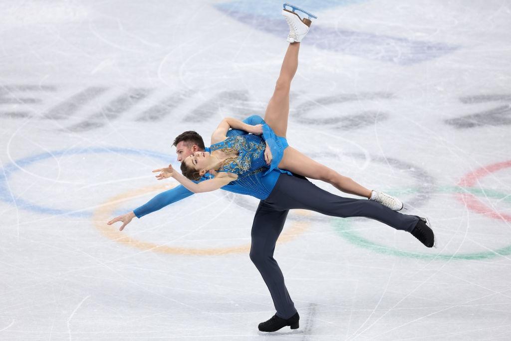 Anastasia Mishina, Aleksandr Galliamov Figure Skating Beijing 2022 OWG ©Getty Images 1369043446