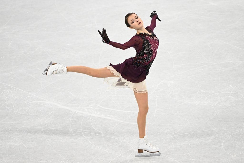 Anna Shcherbakova Figure Skating Beijing 2022 OWG ©AFP 1238560229