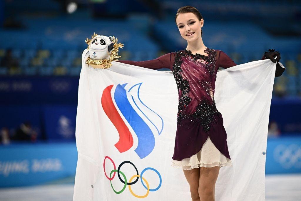 Anna Shcherbakova Figure Skating Beijing 2022 OWG ©Getty 1238561534