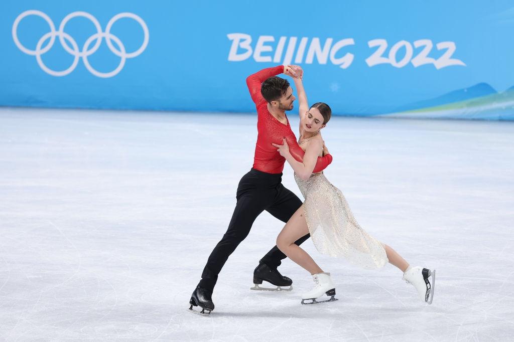 Gabriella Papadakis, Guillaume Cizeron Figure Skating Beijing OWG 2022©Getty Images 1370429729