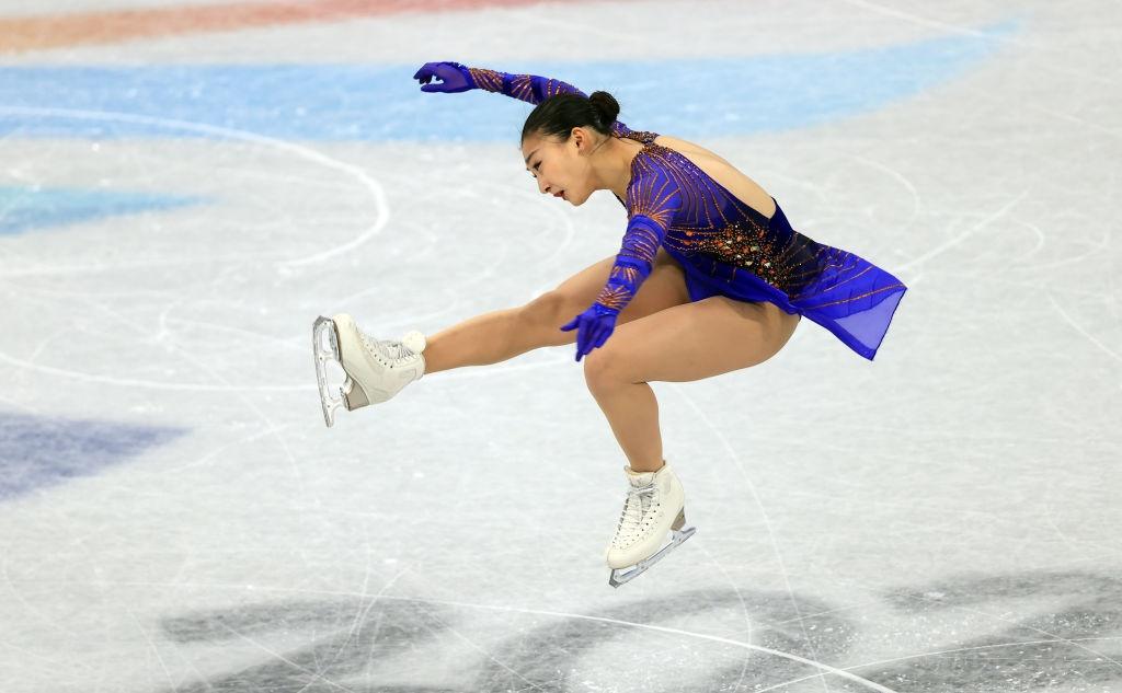 Kaori Sakamoto Figure Skating Beijing 2022 Winter Olympics Day 3 ©Getty Images 1369068817