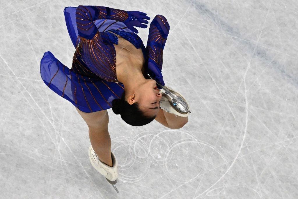 Kaori Sakamoto Figure Skating Beijing 2022 OWG ©AFP 1238560320