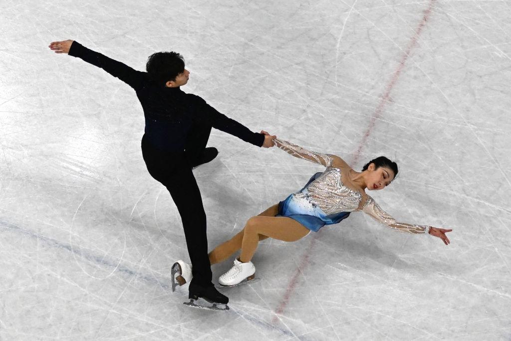Wenjing Sui, Cong Han Figure Skating Beijing 2022 OWG ©AFP 1238614905