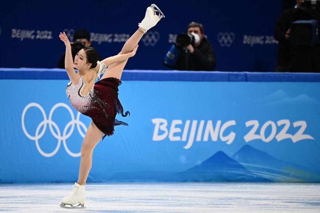 You Young Figure Skating Beijing 2022 OWG ©AFP  1238560300