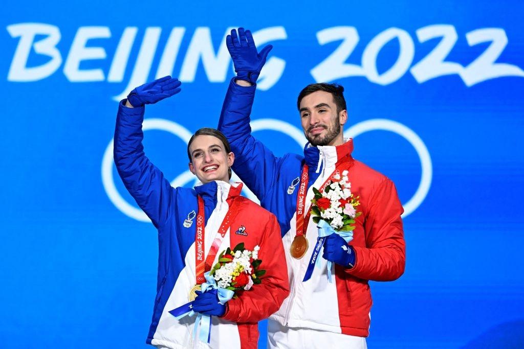 Gabriella Papadakis and Guillaume Cizeron (FRA) Beijing 2022 Olympic Winter Games Beijing (CHN) @GettyImages 1238472908