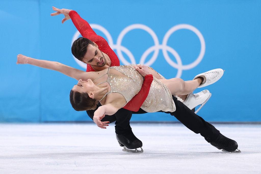 Gabriella Papadakis and Guillaume Cizeron (FRA) Beijing 2022 Olympic Winter Games Beijing (CHN) @GettyImages 1370429733