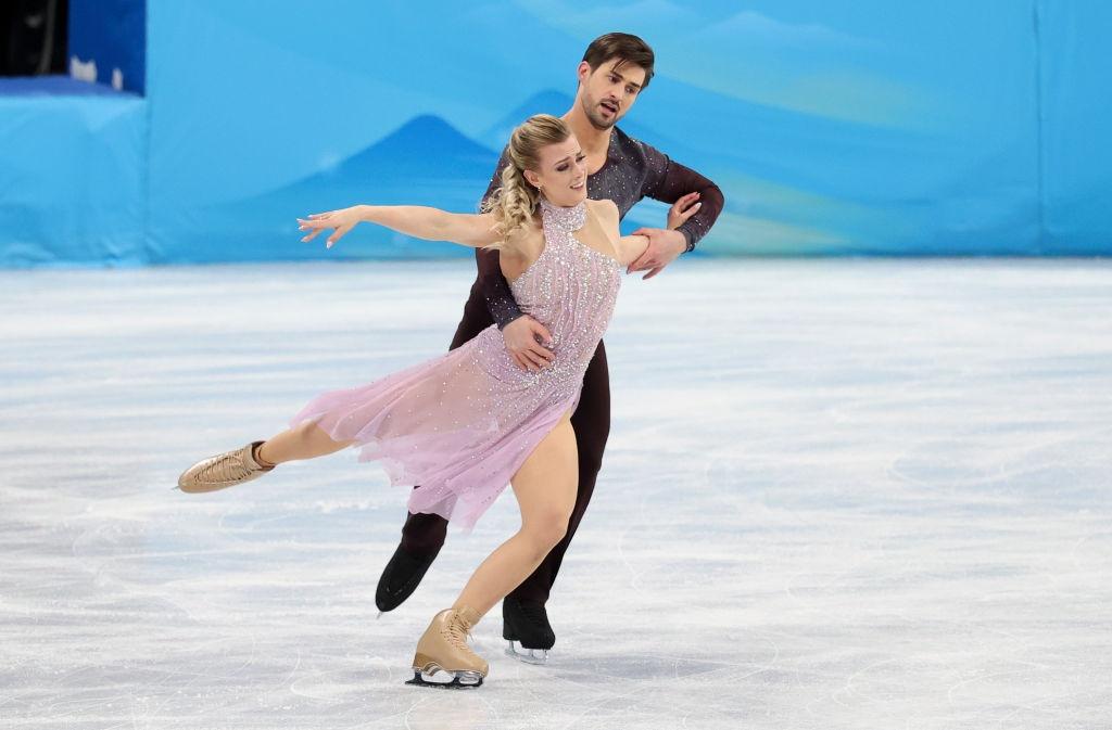 Madison Hubbell and Zachary Donohue (USA) Beijing 2022 Olympic Winter Games Beijing (CH) @GettyImages 1370470842 (1)