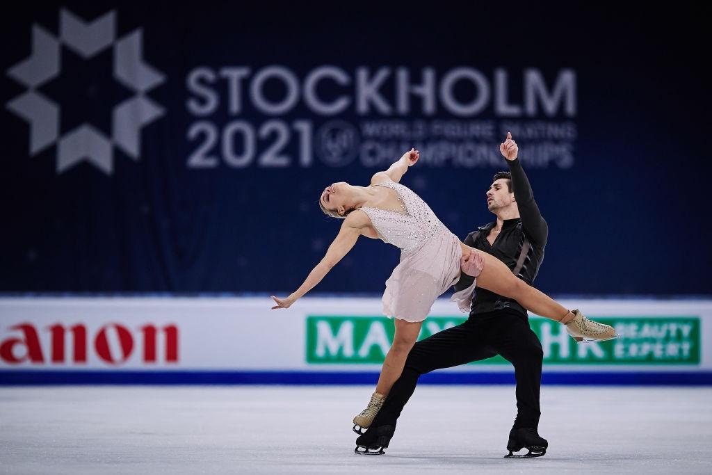 Madison Hubbell and Zachary Donohue (USA) ISU World Figure Skating Championships 2021 Stockholm (SWE)  @ISU 1309464769