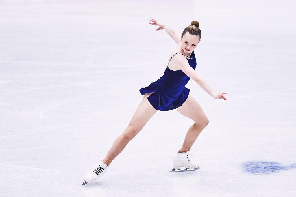 Mariah Bell ISU World Figure Skating Championships Montpellier 2022 @ ISU 1387302573