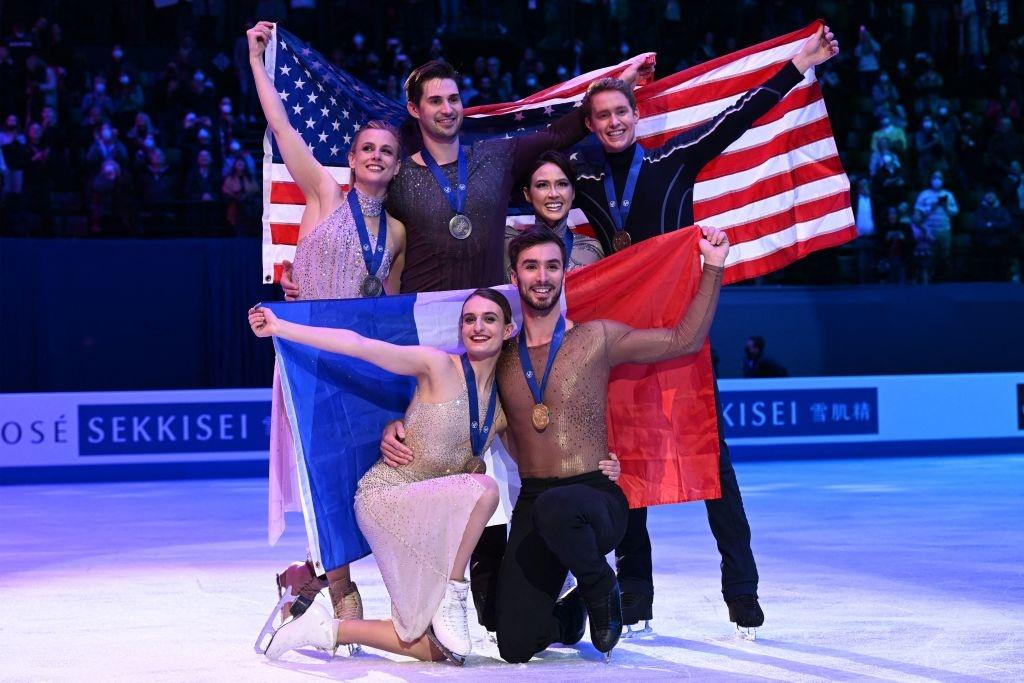 Madison Hubbell and Zachary Donohue (USA) ISU World Figure Skating Championships 2022 Montpellier (FRA) @ISU 1388011751