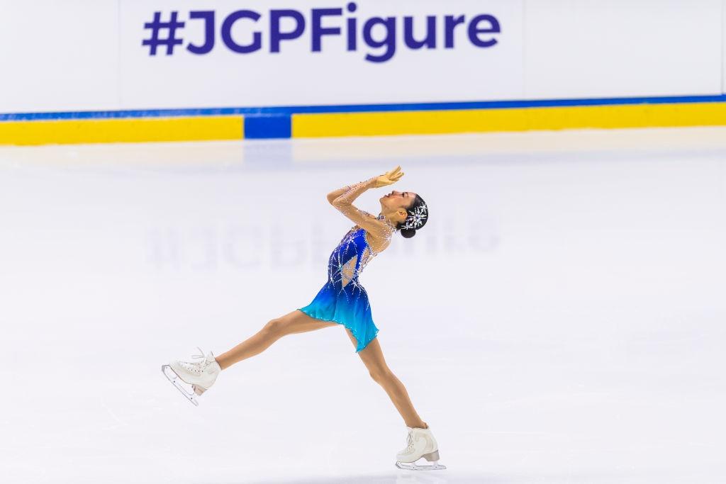 Yujae Kim ISU Junior Grand Prix of Figure Skating Courchevel 2022 GettyImages 1242710411