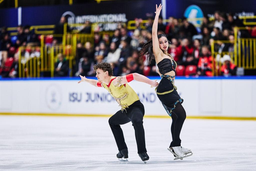 Celina Fradji and Jean Hans Fourneaux (FRA) ISU Junior Grand Prix of Figure Skating 2022 Gdansk (POL) ISU 1429441233