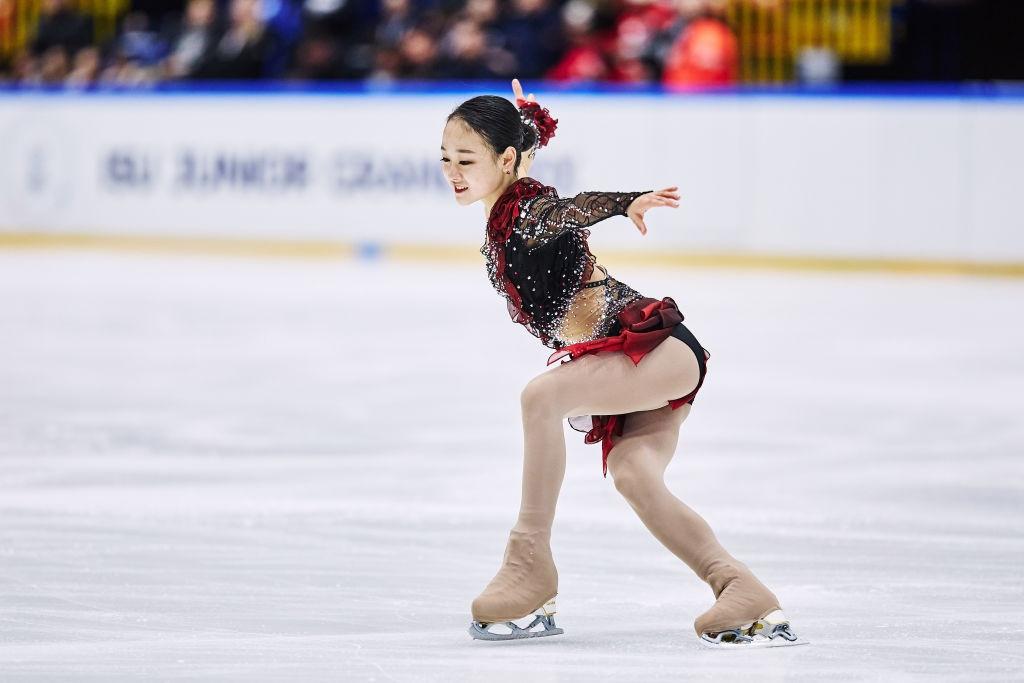 Chaeyeon Kim (KOR) ISU Junior Grand Prix of Figure Skating 2022 Gdansk (POL) GettyImages 1429142588