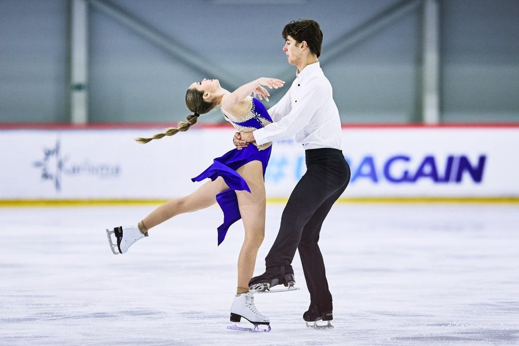 Sandrine Gauthier and Quentin Thieren ISU Junior Grand Prix of Figure Skating 2022 ISU 1422532302