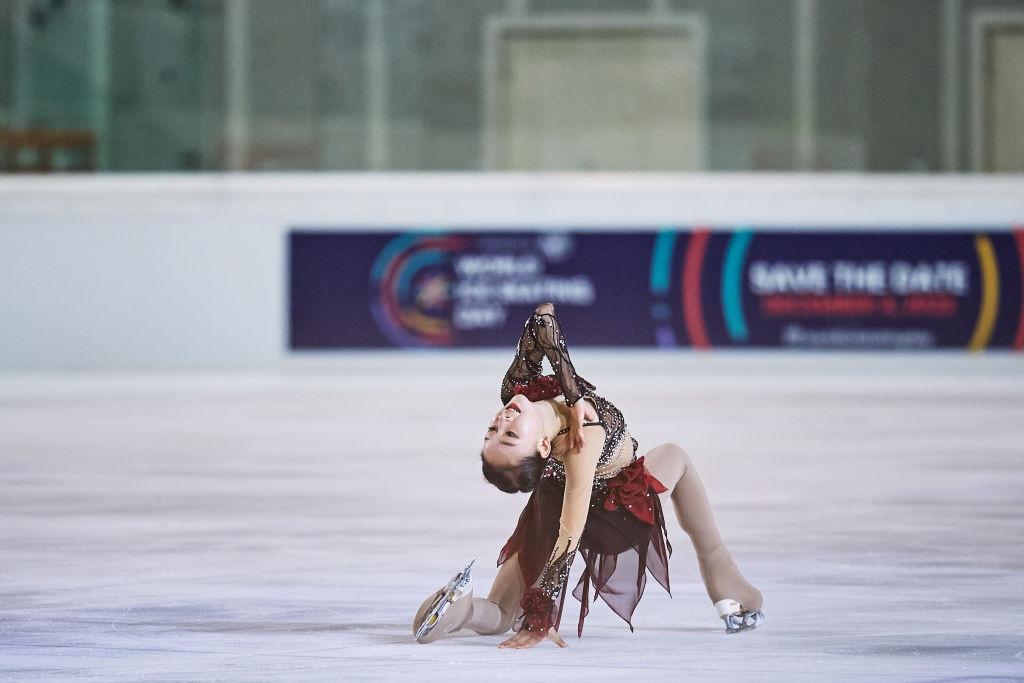 Chaeyeon Kim ISU Junior Grand Prix of Figure Skating  Egna ITA 2022 ISU 1433675497