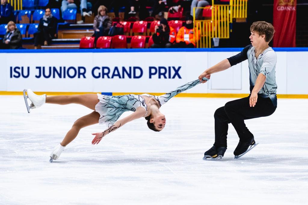 Sophia Baram Daniel Tioumentsev ISU Junior Grand Prix of Figure Skating 2022 ISU  1243790569