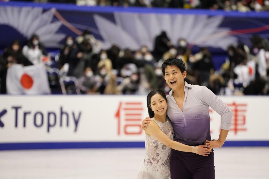 Miura/Kihara (JPN) take home Pairs gold in NHK Trophy to qualify for