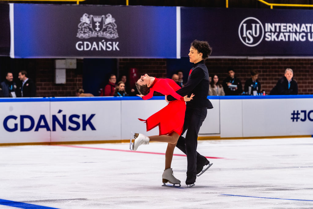 Darya Grimm Michail Savitskiy ISU Junior Grand Prix of Figure Skating Gdansk 2023 ISU  1698712497