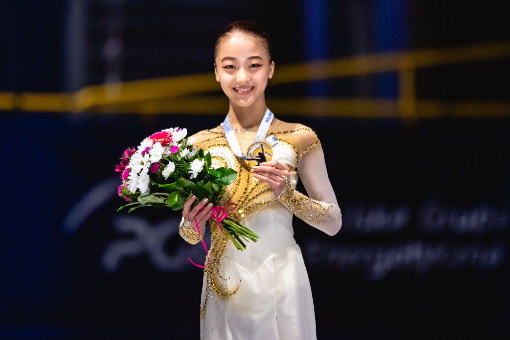 Rena Uezono ISU Junior Grand Prix of Figure Skating Gdansk 2023 1697758893