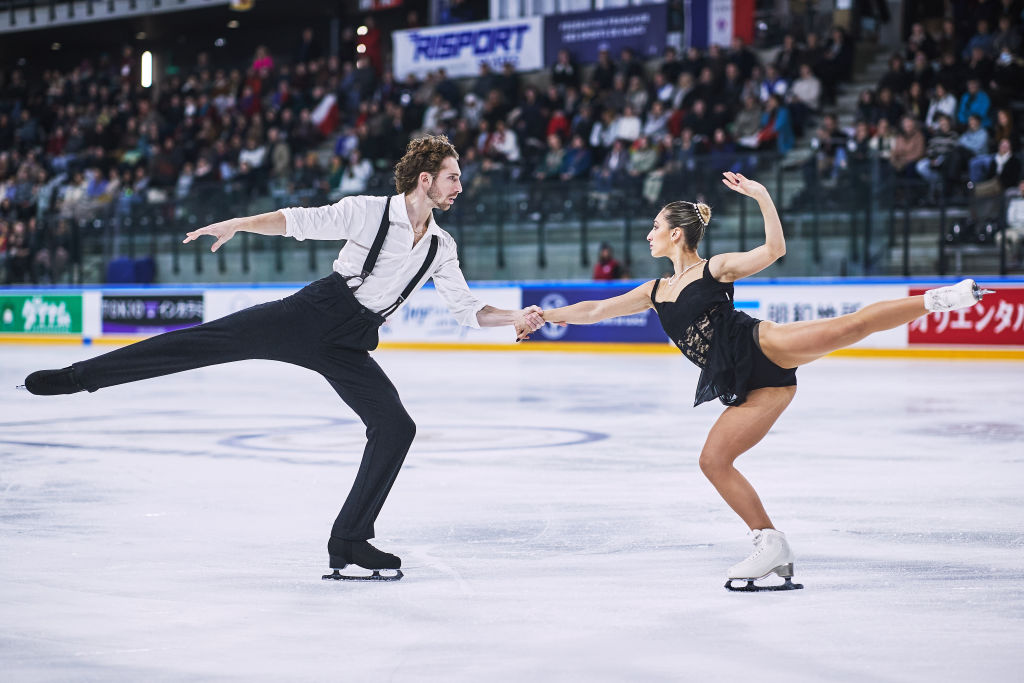 Sara Conti and Niccolo Macii (ITA) ISU Grand Prix of Figure Skating   Grand Prix de France 2023 Angers (FRA) ISU 1774989728