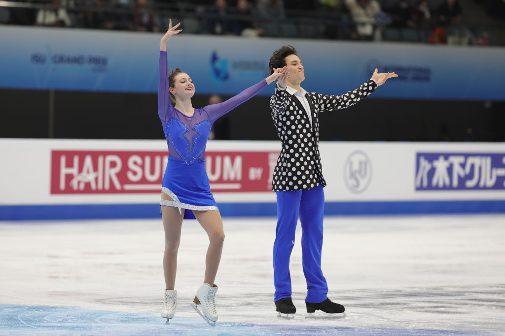 Darya Grimm and Michail Savitski (GER) ISU Grand Prix of Figure Skating Final 2023 Beijing (CHN) ISU 1839597718