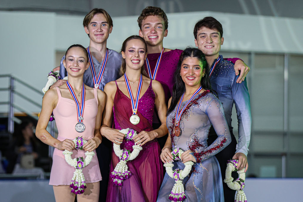 Ice dance Podium JGP Bangkok Sep 24