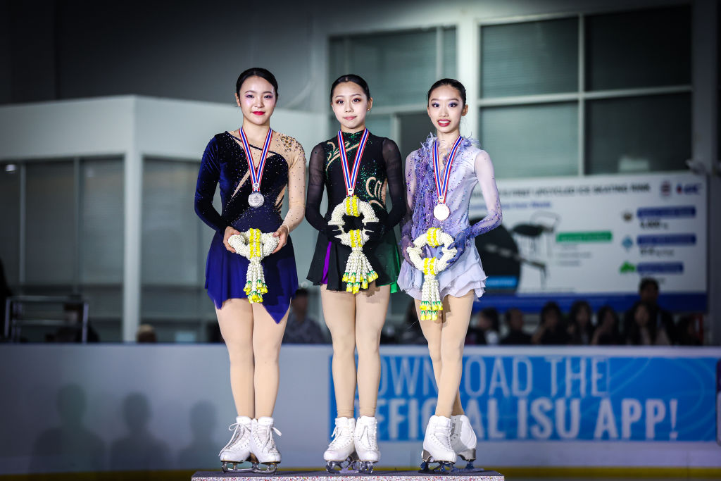 The Women's Podium at JGP Bangkok