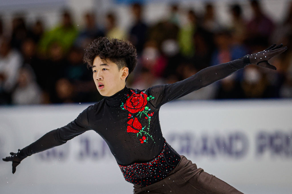 Yanhao Li NZL ISU Junior Grand Prix of Figure Skating Bangkok Sept 24