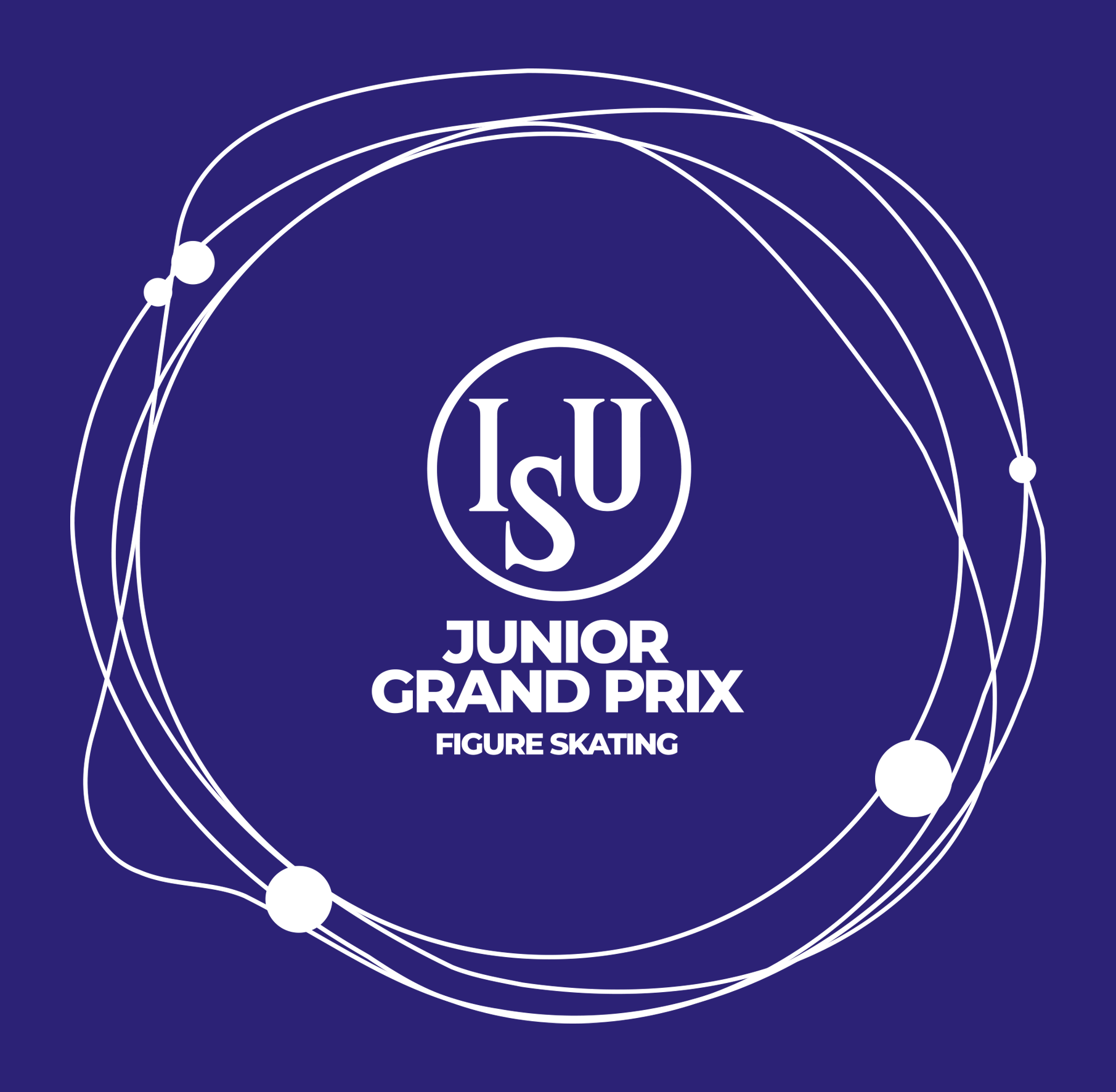ISU JGP Logo Blue 2023
