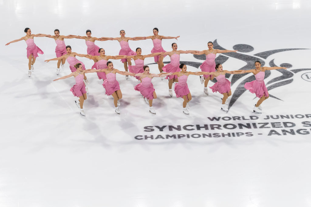 ISU World Junior Synchronized Skating Championships 2023 Team Skyliners Junior USA ISU 1247996416