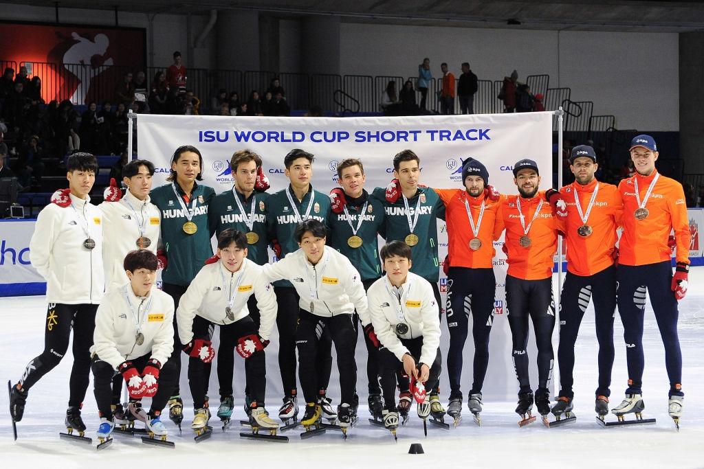 Team Korea Team Hungary Team Netherlands WCSTSS CAN 2018 International Skating Union ISU 1057378576