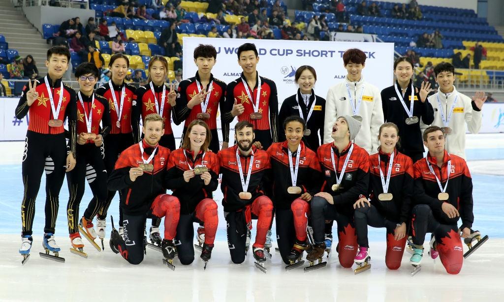 Team China Team Korea Team Canada WCSTSS KAZ 2018 International SKating Union ISU 1070342618